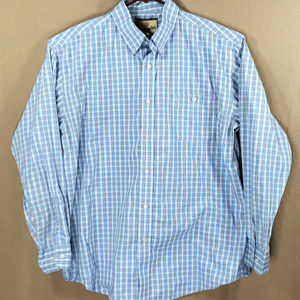 Wrangler blue western shirt men's Sz XL